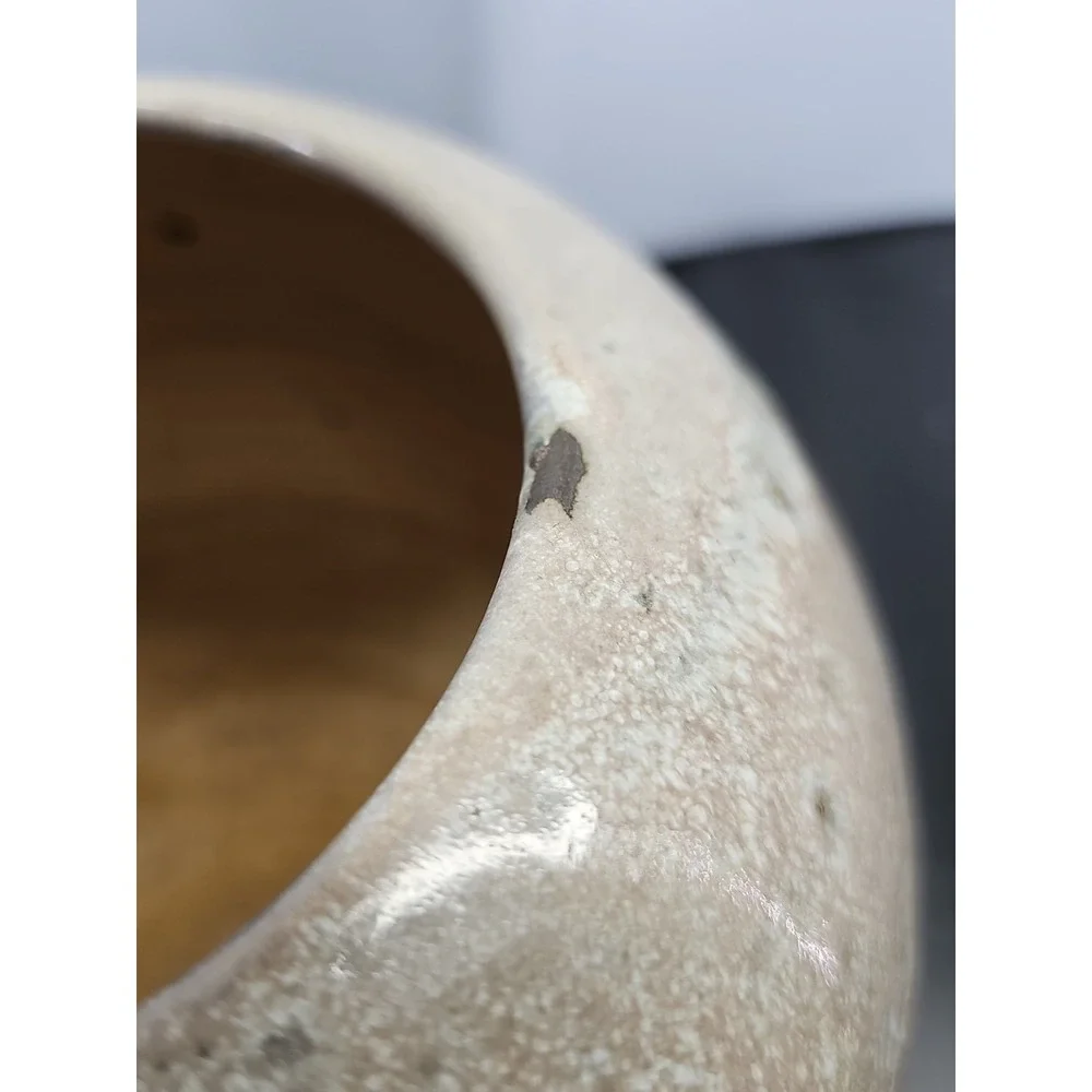 Vintage Large Earthware Vase Mobach Utrecht Of The Netherlands 1920s